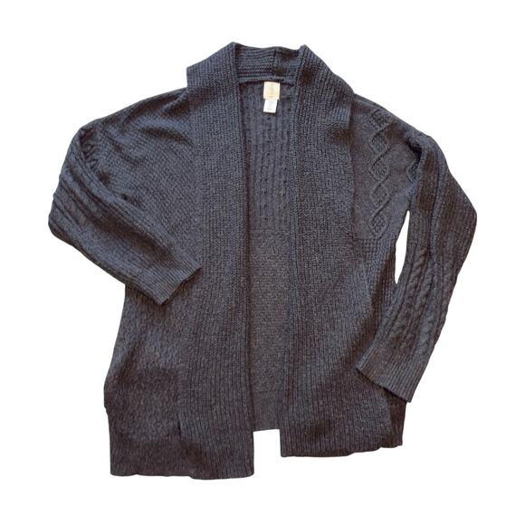 Joie Dark Gray Knit Cardigan Medium - Picture 1 of 5